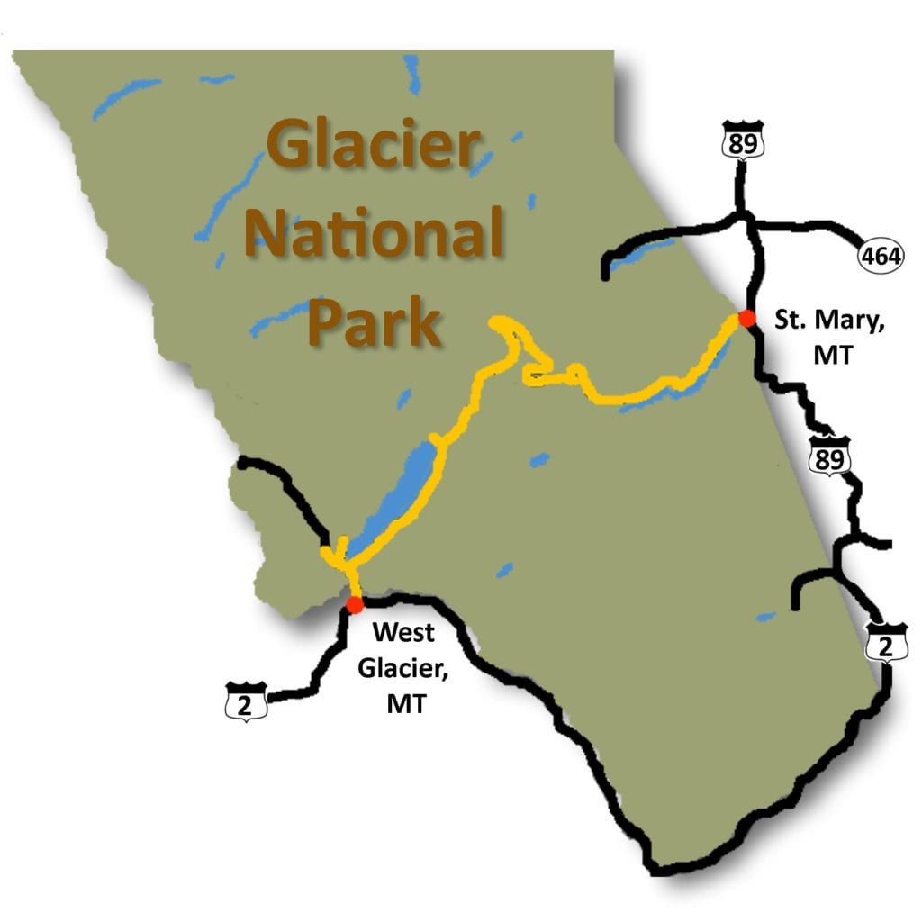 Glacier National Park Going To The Sun Road Tour